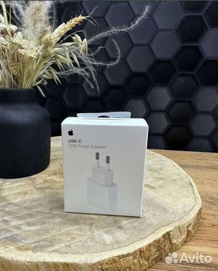 Блок питания Apple 20w, 25w + Lightning