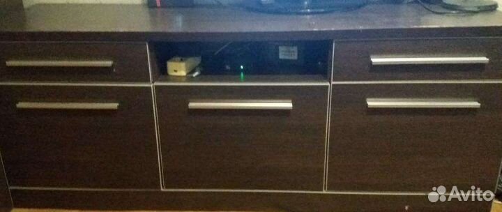 Тумба под телевизор с полками бу