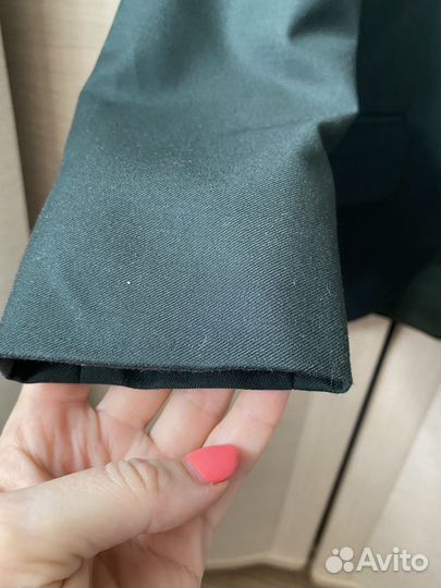 Школьный пиджак для мальчика зеленый 134