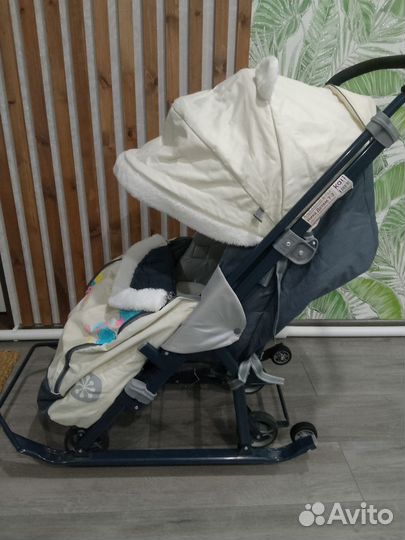 Детские санки коляска