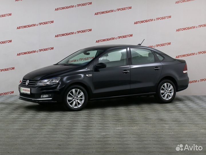 Volkswagen Polo 1.6 AT, 2018, 138 309 км