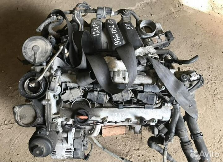 Двигатель Volkswagen Golf 5 2007г. 1.6л бензин