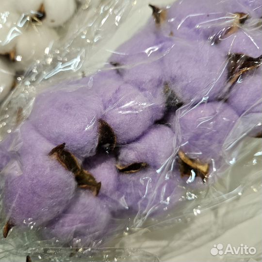 Хлопок натуральный цветной