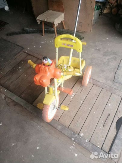 Велосипед с ручкой