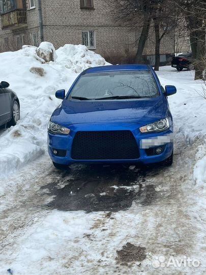 Mitsubishi lancer 10 передний бампер