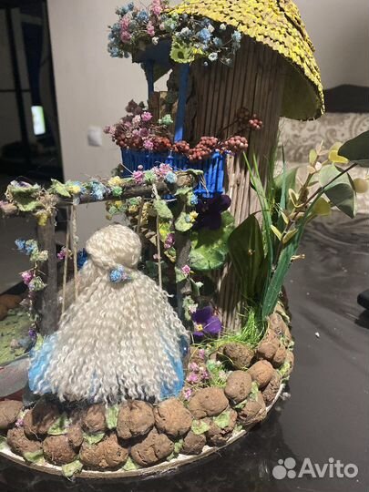 Поделка в сад или школу. Домик для феи