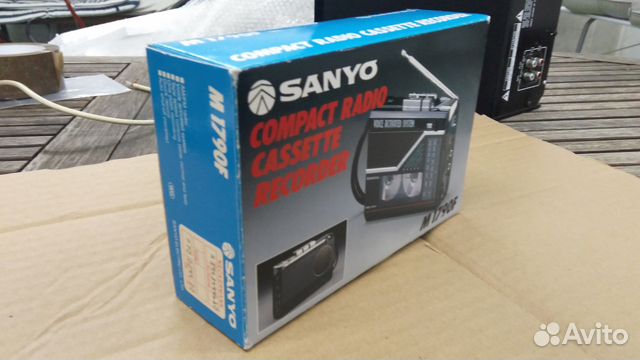 Sanyo M1790F радио, диктофон, плеер, Japan