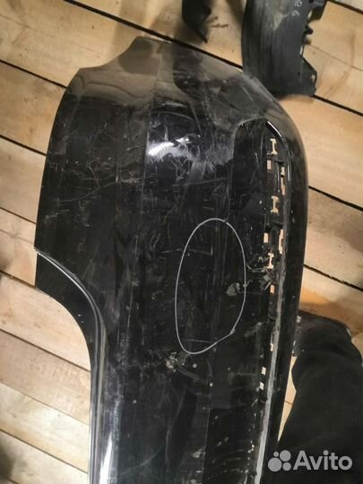 Бампер задний volkswagen polo седан 19 г