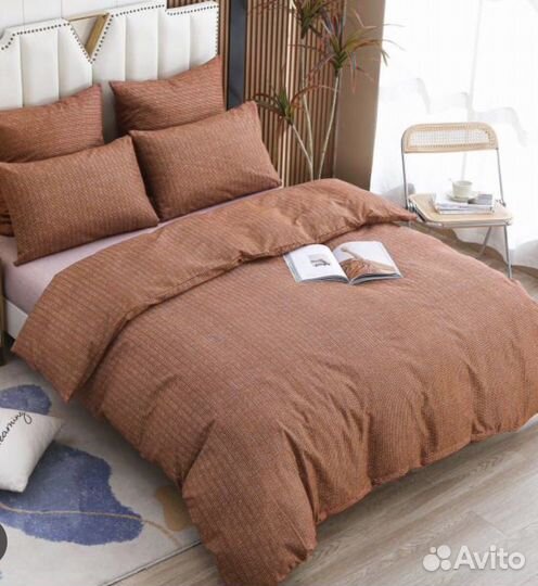 Белье постельное с простыней на резинке