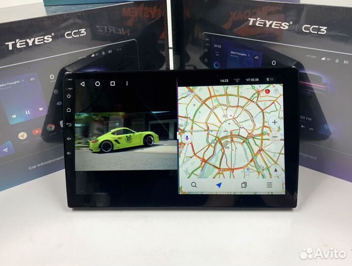 Магнитола Teyes CC3 6/128 для Toyota Prado 120