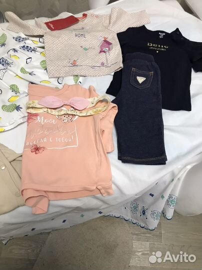 Пакет вещей на девочку от 1-2 года