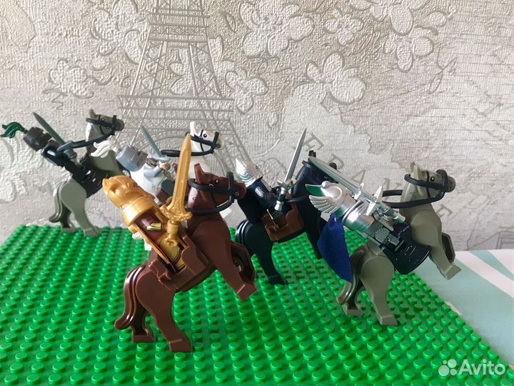 Рыцари и лошади к lego