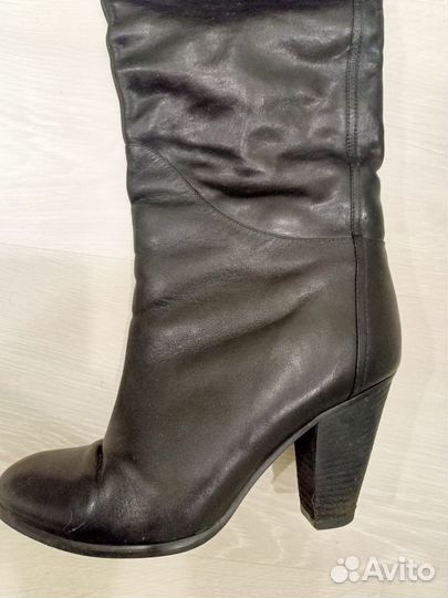 Сапоги женские зимние ботфорты