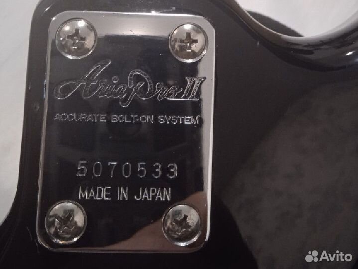 Басс гитара Aria Pro 2 RSB series 1985-86г.в