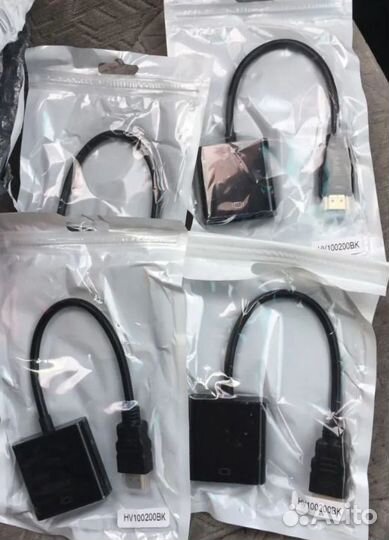 Переходник конвертор hdmi dvi display port to VGA