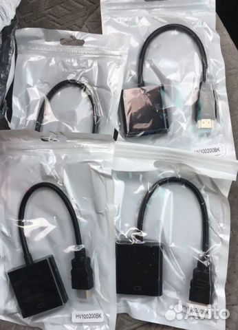 Переходник конвертор hdmi dvi display port to VGA