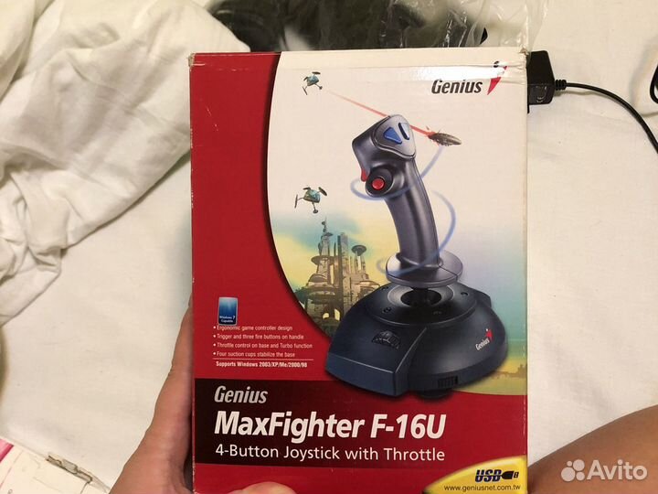 Джойстик genius maxfighter f-16u