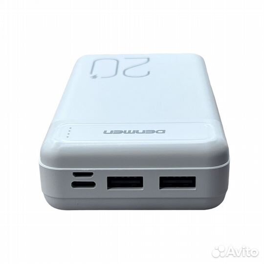 %%power bank denmen DP10 20000 mAh White
