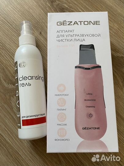 Аппарат для ультразвуковой чистки лица gezatone