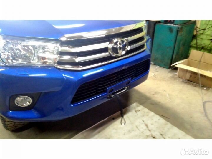 Площадка под лебедку Toyota hilux revo 9023693