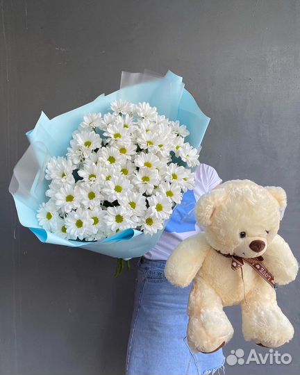 Букет из хризантем