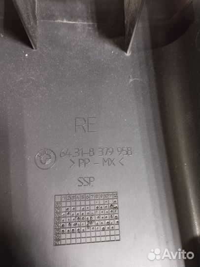 Корпус салонного фильтра BMW 7 E65 бmв 7 Е65 Е66