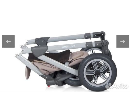 Коляска 2 в 1 бу