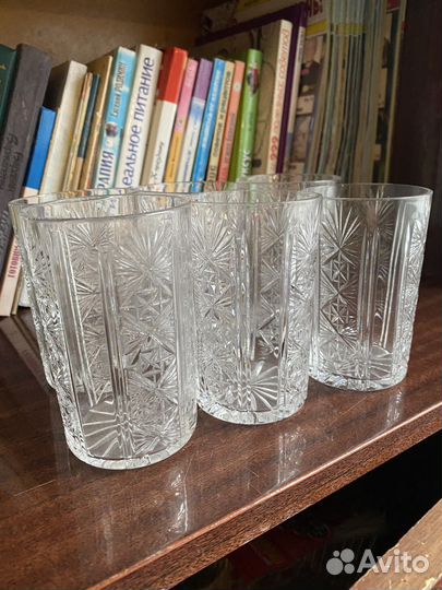 Хрустальные стаканы