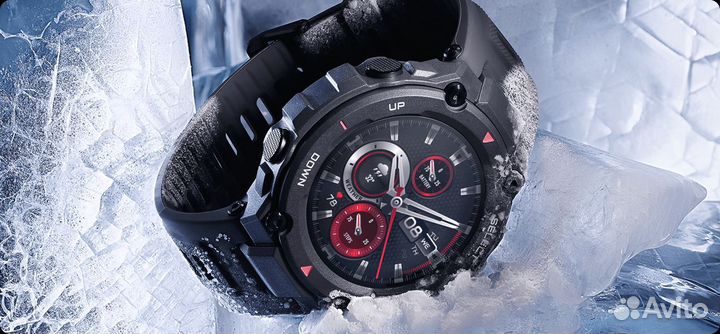 Amazfit T-Rex Pro-Чёрный/Синий/Серый Оригнал-Новые