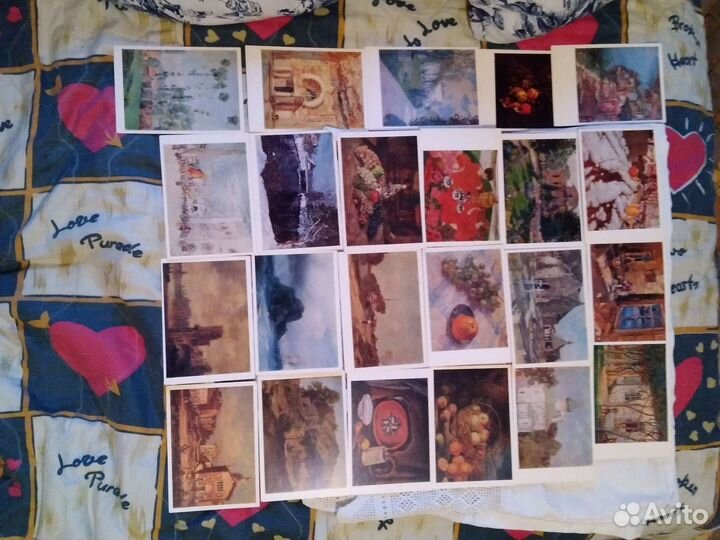 Открытки картины разных художников