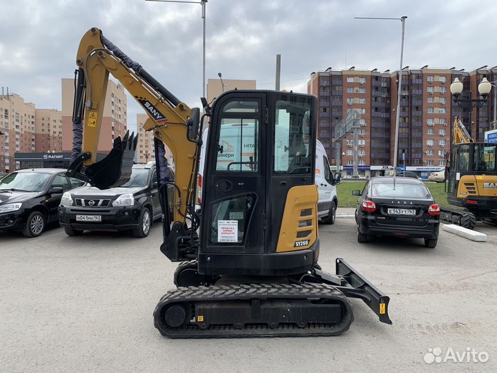 Мини-экскаватор Sany SY26U, 2022