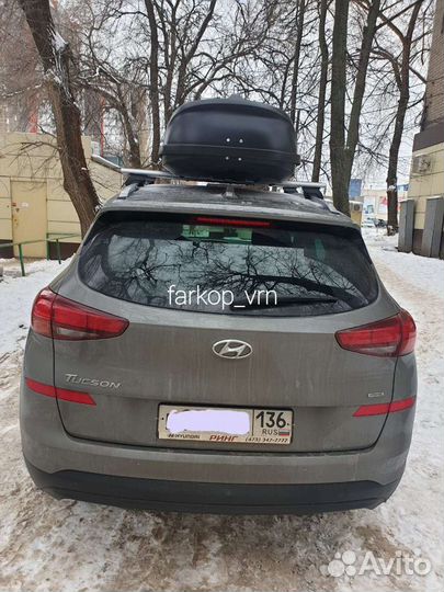 Бокс на крышу для hyundai tucson