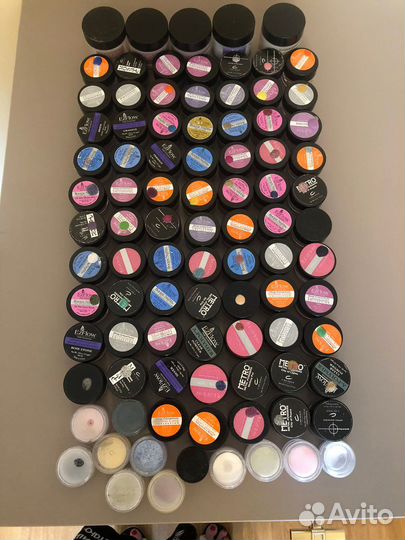 Цветные Акриловые пудра