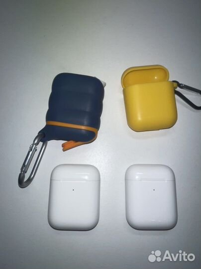 Apple airpods 2 с беспроводной зарядкой, оригинал