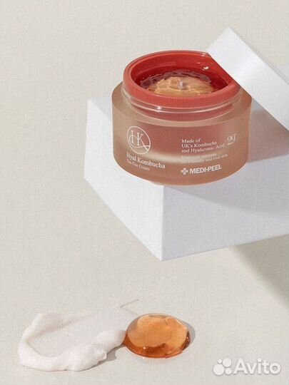 Увлажняющий ампульный крем с комбучей medi-peel