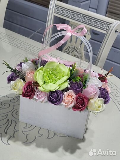 Мыльные цветы