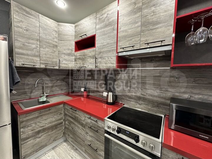 1-к. квартира, 44,3 м², 4/17 эт.