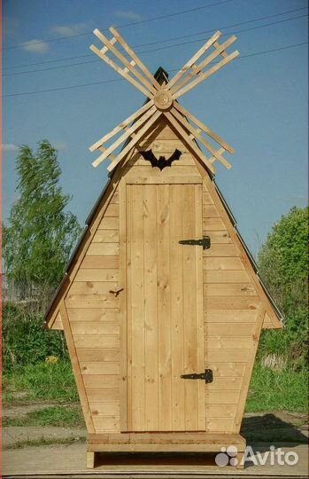 Дачный туалет с установкой Ы656