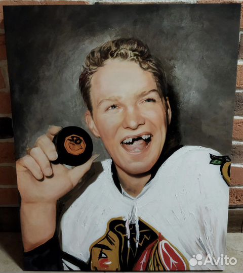 Хоккейный свитер с автографом Бобби Халла