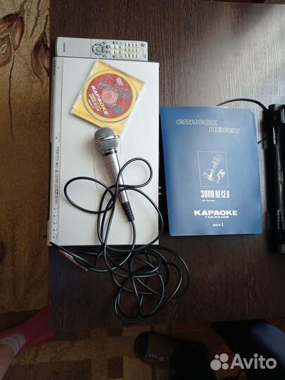 Dvd плеер с караоке samsung