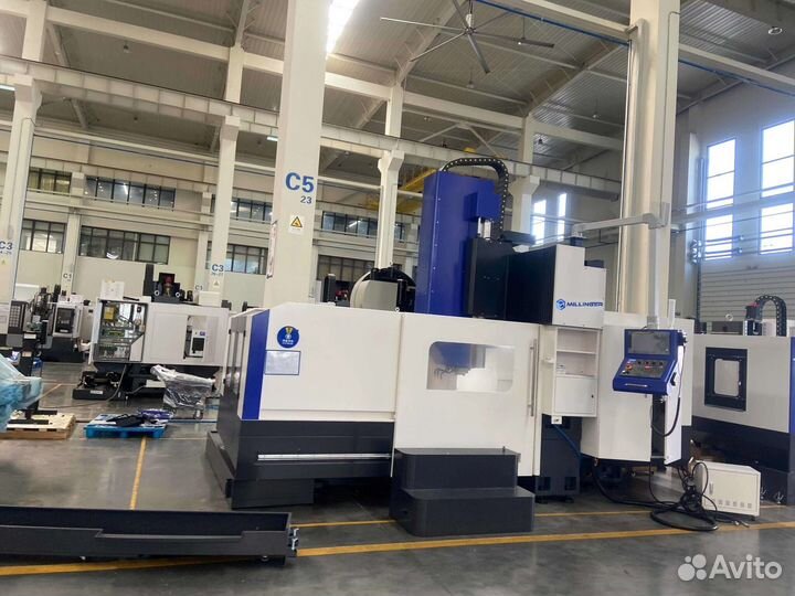 Портальный фрезерный обрабатывающий центр millinge