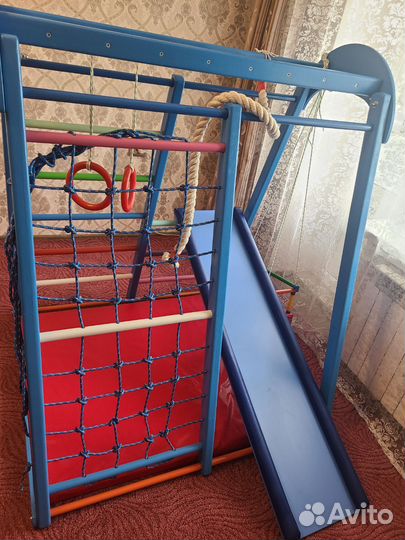 Детский спортивный комплекс с матрасом