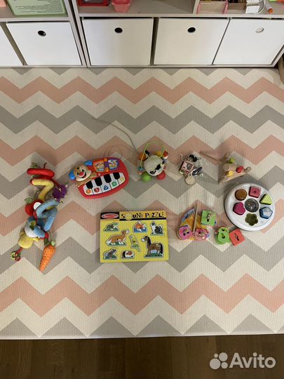 Детские развивающие игрушки от 1 года