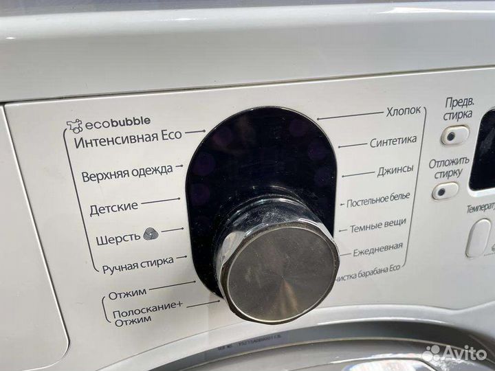 Стиральная машина Samsung ecobubble wf1802wpc