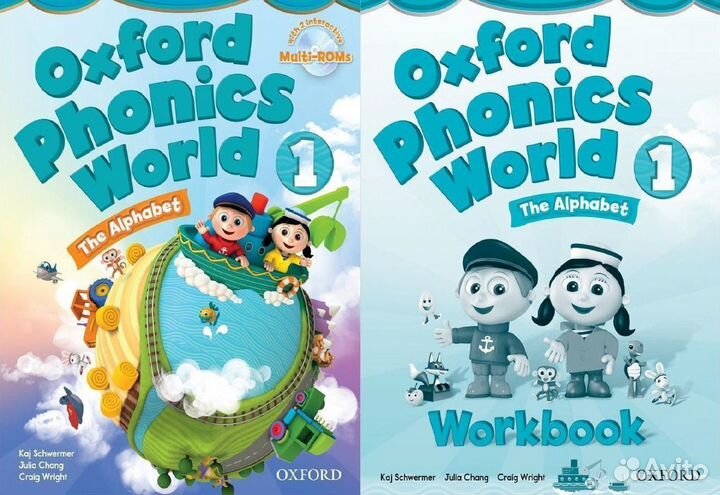 Oxford Phonics World 1 Classboоk+Wоrkbook комплект