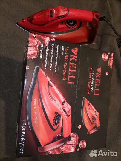 Утюг паровой Kelli 1649