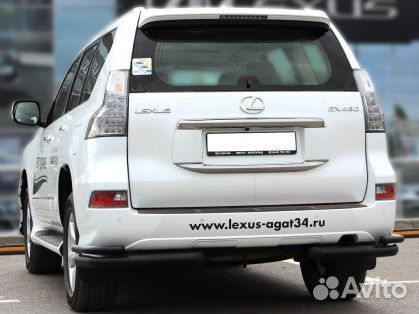 Защита бампера Lexus, 2013-2018г.в