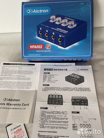 Alctron Headphone amplifier HPA002