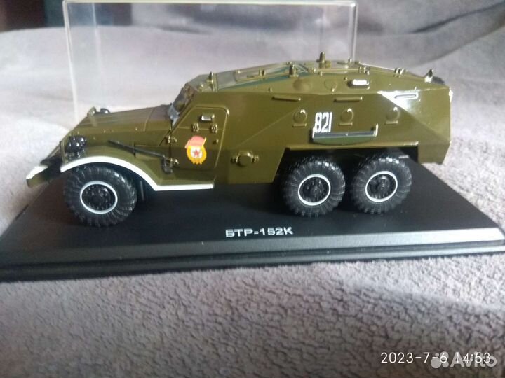 Модель бтр -152К, SSM 1/43