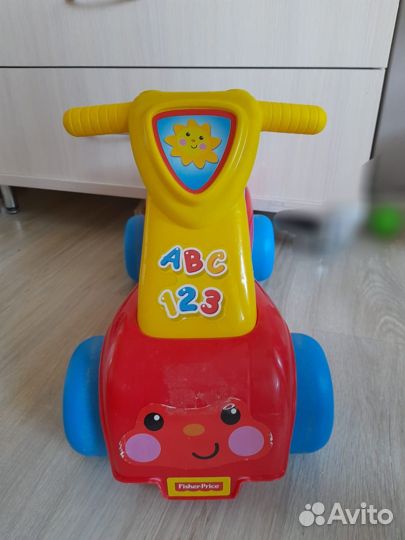Fisher price машинка - каталка